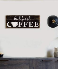 coffee yazılı tablo