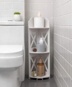 Banyo Köşe Rafı