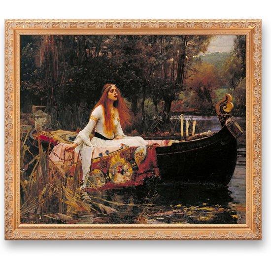 The Lady Of Shalott Kanvas Tablo