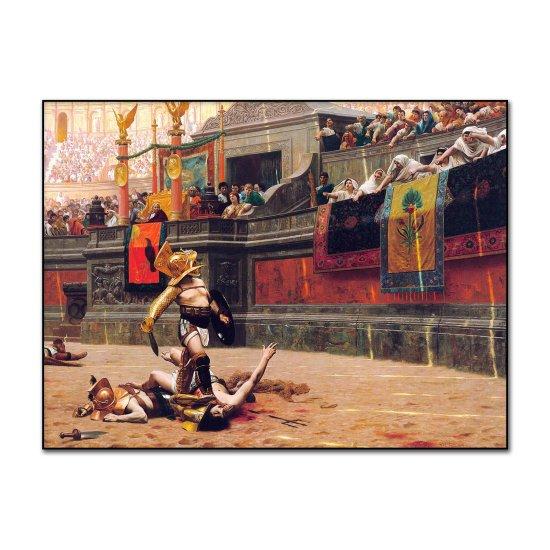 Jean Leon Gerome Pollice Verso Tablo