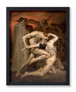 Dante And Virgil İn Hell