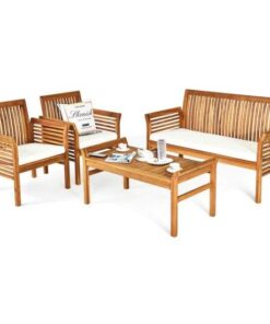 Tik Ağacı Bahçe Mobilyası