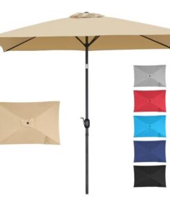 Dikdörtgen Bahçe Şemsiye