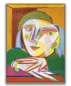 Pencerenin Yanında Oturan Kadın Pablo Picasso
