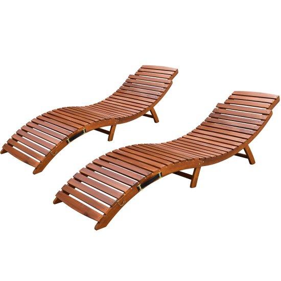 Ahşap Şezlong Sandalye
