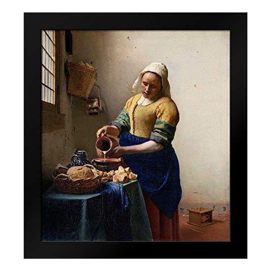 Johannes Vermeer Süt Döken Kadın