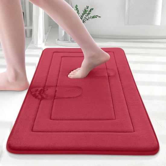 Kırmızı Banyo Paspası