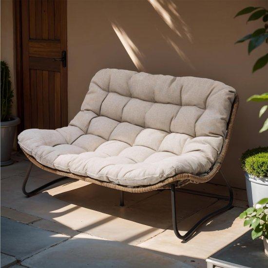 Rattan İkili Koltuk