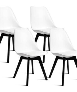 Siyah Beyaz Sandalye